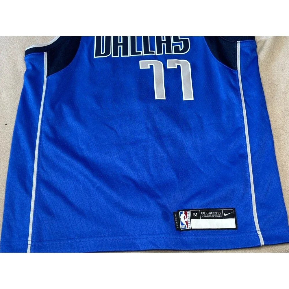 Luka Doncic Dallas Mavericks Edition Swingman #77 Jersey Size Youth M